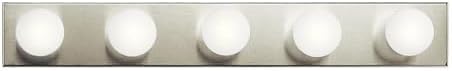 Kichler 5-Light Vanity Light, Brushed Nickel
