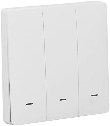 for Remote App Power Control of Home Appliances Including Lights Fans and Air Conditioners - 3 Button Smart Switch, Compact Electrical Power Controller with 3V Rated Voltage and