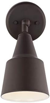 Generation Lighting 8560701-71 Outdoor Flood Light Adjustable Swivel Aluminum Flood Light, 1-Light 120 Watt, 12" H x 6" W, Antique Bronze