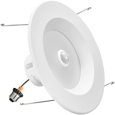 Maxxima 5" & 6" Retrofit LED PIR Motion Sensor Downlight 1300 Lumens, 5 CCT