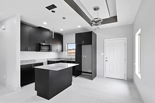 BUILDMART - 24x4 Modern AC Vent Cover - Decorative Black Air Vent - Standard Linear Slot Diffuser - Register Grille for Ceiling, Walls & Floors - Texas Buildmart