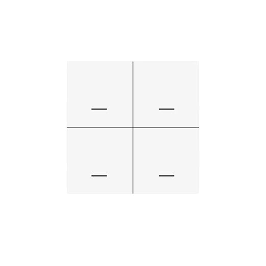 Scene Switch | 4XL | Tuya Smart Scene Switch Button 4 Gang Wireletss Switch Push Button Controller Smart Home Automation Scenario Switch