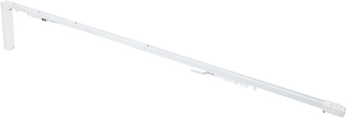 Electric Curtain Track, Retractable Motorized Curtains Rod From 7-17ft, Automatic Curtain Opener with Smart/Manual Control, Smart Curtains System for I-Rrail and U-Rail (For 7-17ft)