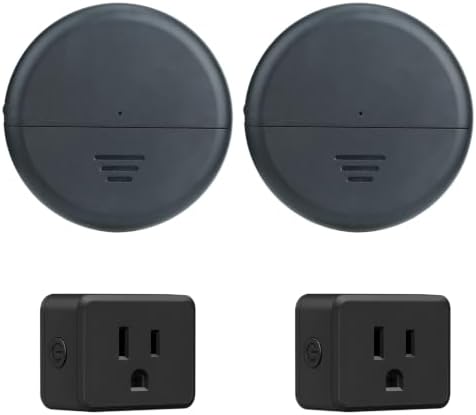 Greencycle Wireless Motion Sensor Outlet 2 Sets,Automatic Lighting