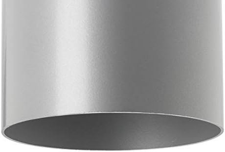 Progress Lighting Cylinder Outdoor Wall Light, Metallic Gray