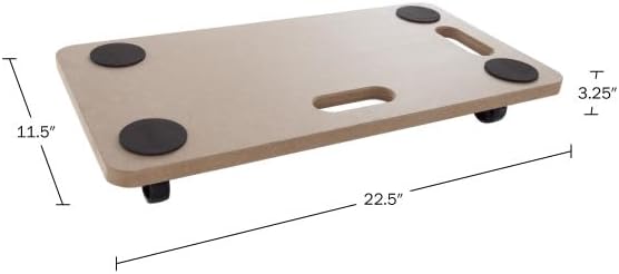 Dolly Cart – Multipurpose Furniture Mover for Appliances and Boxes with 440lbs Weight Capacity – Moving Supplies by Stalwart