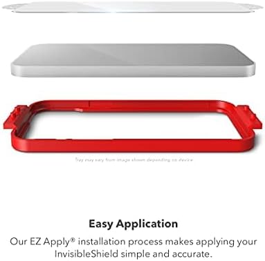 ZAGG Glass Elite Screen Protector for Apple iPhone 14 Plus/ 13 Pro Max - 5X Shatter Protection, Anti-Fingerprint Technology, InvisibleShield, Easy to Install