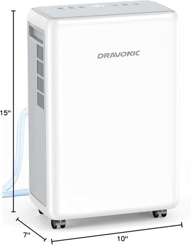 30 Pints Dehumidifier for Basement & Bathroom with Auto Defrost