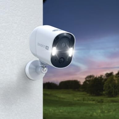 Swann Xtreem 4K Wireless Security Camera, Wireless Camera with 32GB Micro SD & Cloud Storage, Indoor & Outdoor Surveillance, Ideal for Baby Monitor & Home, 2-Way Talk, Wi-Fi, No Monthly Fee, 4KXTRM-GL