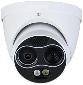 EmpireTech IPC-TPC124X-AI Thermal Camera 4MP 1/2.7'' CMOS Mini Turret Smart AI IP Camera,Visible and Thermal Channels Dual Image Fusion,IPC-TPC124X-AI S2 (3.5mm (Thermal 3.5mm, Visible 4mm))