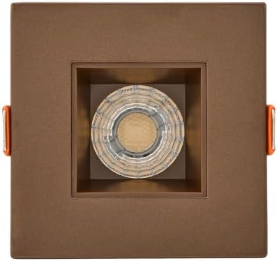 Maxxima 2" Recessed Anti-Glare LED Downlight, Bronze, 550 Lumens, 5 CCT