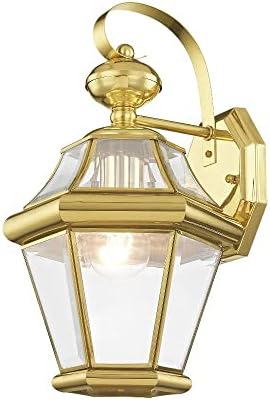 Livex Lighting 2161-07 Outdoor Wall Lantern, Bronze