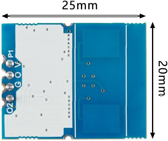 5Pcs HLK-LD101 10G Radar Module Intelligent Microwave Induction Switch Doppler Human Movement Detection Sensor