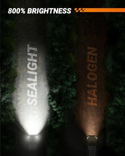 SEALIGHT H10 LED Fog Light Bulbs, 30000LM 9145 9140 LED Bulb, 6500K F-150