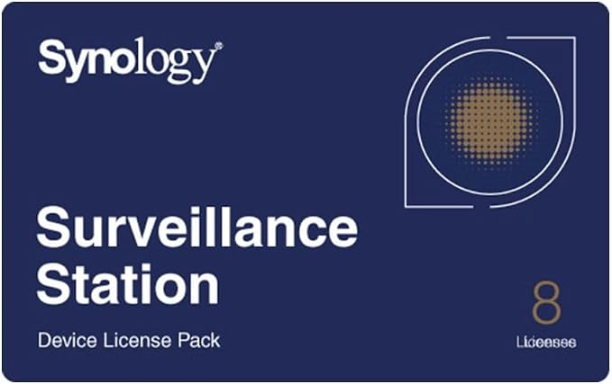 Synology IP Camera License Pack for 8 (CLP8)