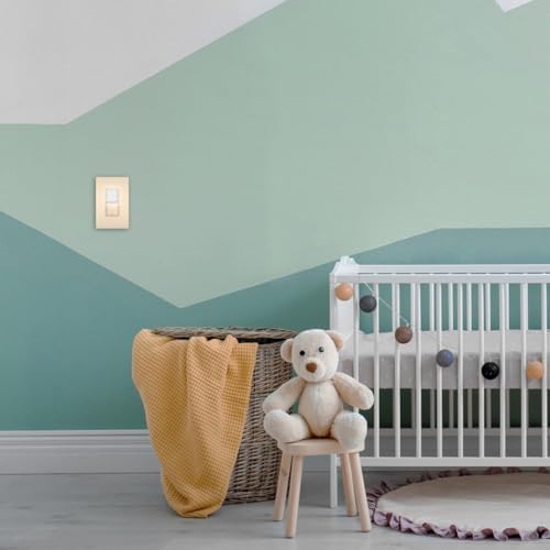 Legrand radiant 15 Amp Combination LED Night Light 3-Way Switch Ivory