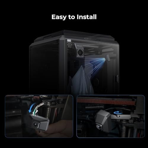 Creality K1 AI Camera 3D Printer Camera, Time Lapse Filming, AI Detection, HD Quality, Monitoring 3D Printing for Creality K1 MAX/SE / K1C
