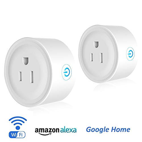 Deco Gear 4 Pack WiFi Smart Plug (Compatible with Amazon Alexa & Google Home), Control Appliances and Electronics from Anywhere