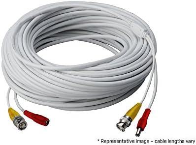 Lorex RG59 Power Accessory Cable, High Performance BNC Video Cable for Security Camera Systems, for Analog HD (CVI/TVI/AHD/MPX) or Analog (CVBS) Surveillance System, 60 feet (18m)
