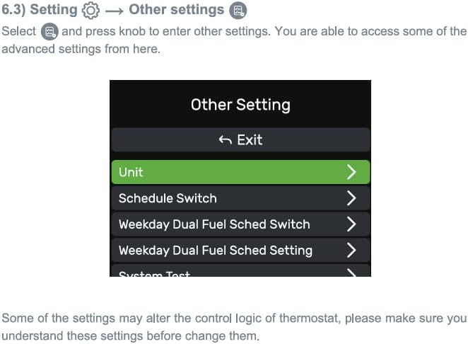 Wi-Fi Smart Thermostat Programmable - Compatible with Alexa, Google Assistant - High Rise 3 Speeds Fan Coil - ERV/HRV On/Off - Smart Life, Tuya APP - ESC PRO 2, Small