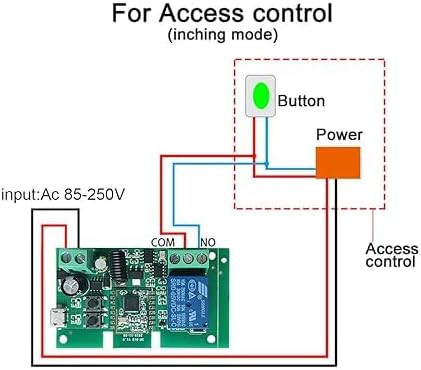 Easy Operation,1CH AC 85-250V USB 5V Relay Smart Switch Module,Wireless APP Remote Control,Works with Tuya Zigbee Gateway,Alexa,Google Home (Required ZigBee Hub)