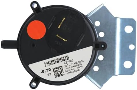 Nordyne Gas Furnace Pressure Switch 632489R - 1 Each