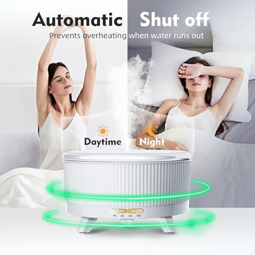 500ml Essential Oil Diffuser, Ultrasonic Aromatherapy Humidifier
