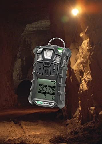 MSA 10178557 ALTAIR 4XR Multigas Detector - (O2, H2S, CO), Color: Charcoal, Battery Powered, Portable Gas Monitor, Durable, Handheld, UL/CSA Approval, 1 Count