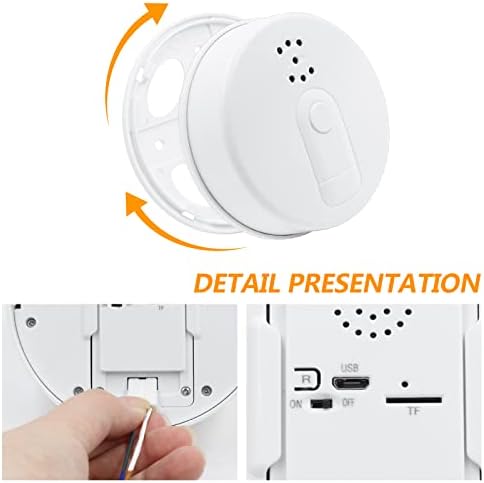 Security Camera, Hidden Spy Camera, WiFi Nanny Cam, No Audio
