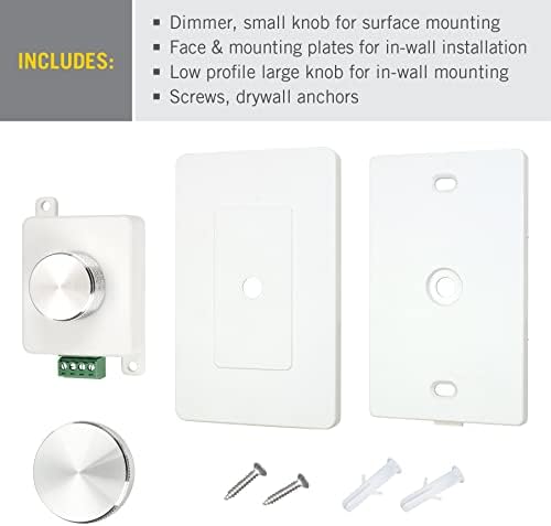 Armacost Lighting ProLine Rotary Knob LED Strip Light Dimmer 511129N