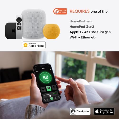 Airversa AH1B 3.2L HomeKit Smart Humidifier, Top-Fill, Cool Mist, White