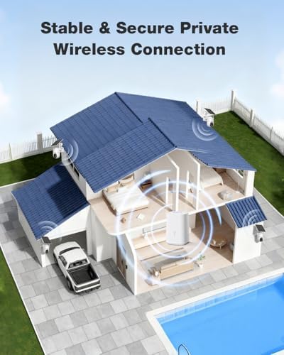 SEHMUA Solar Security Cameras Wireless Outdoor, No Subscription Required