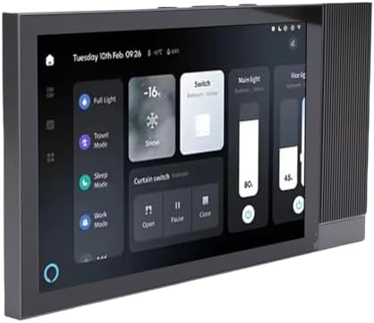 Mingzhe Smart Scene Wall Panel with 8 Inch Touch Screen and Voice Control