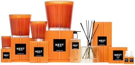 NEST New York Smart Home Fragrance Diffuser Refill Smart Vials, Pumpkin Chai - Set of 2 - Designed for NEST x Pura 3 and NEST x Pura 4 Diffusers - Cruelty Free, Vegan