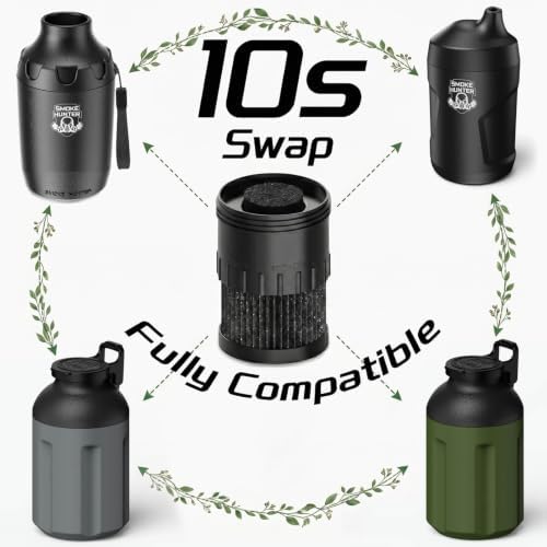 Smoke Hunter Personal Smoke Filter (Sploof) with Replaceable Cartridge