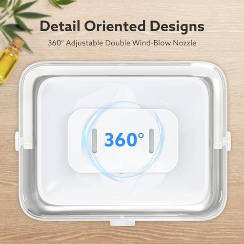 CHIVALZ 6L Humidifiers for Bedroom, Cool Mist, 26dB, 50H Runtime, White