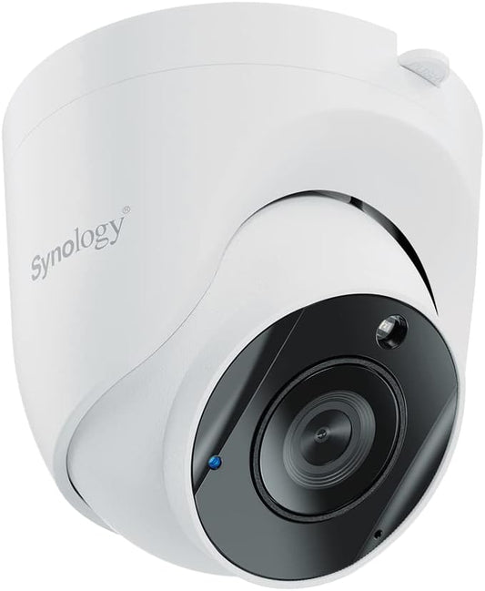 IP Camera Synology TC500 (Dome IP Camera 2880 x 1620/ PoE/ IP67 Compatible/Night Vision Performance: 30 m/SynologyNAS Only)