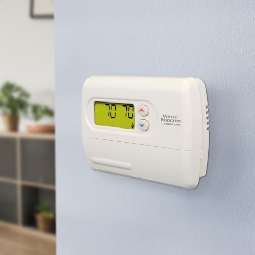 White-Rodgers 80 Series Classic, Non-Programmable, Single Stage (1H/1C) Thermostat, 1F86-344