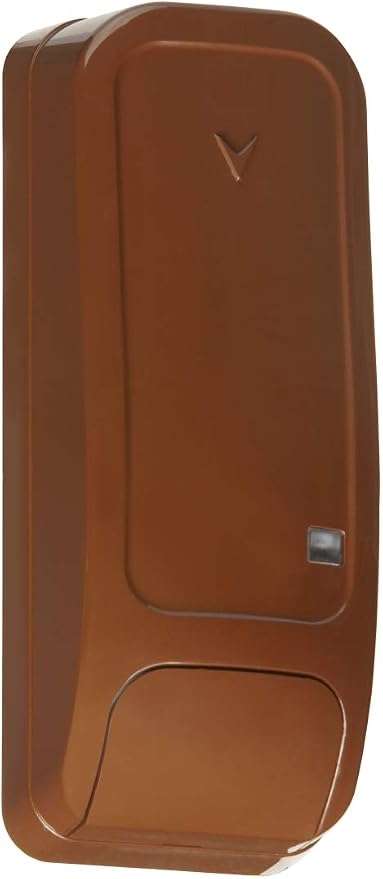 DSC PG9945BR PowerSeries Neo Wireless PowerG Door/Window Contact with Auxiliary Input, Brown Color