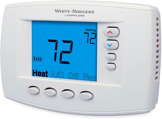White-Rodgers 90 Series Blue, Programmable Thermostat, 1F95EZ-0671