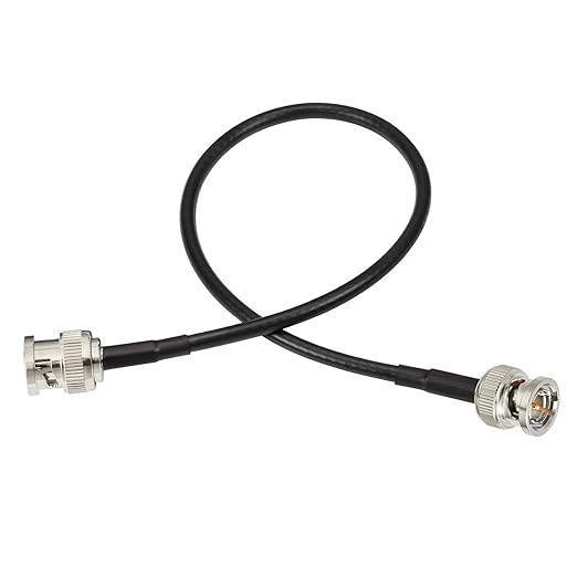 Superbat 3G/6G HD SDI BNC Cable 1ft Thin Short (Belden 1855A) - Supports HD-SDI/3G-SDI/4K/8K Camera Recorder Precision Video (2pcs)