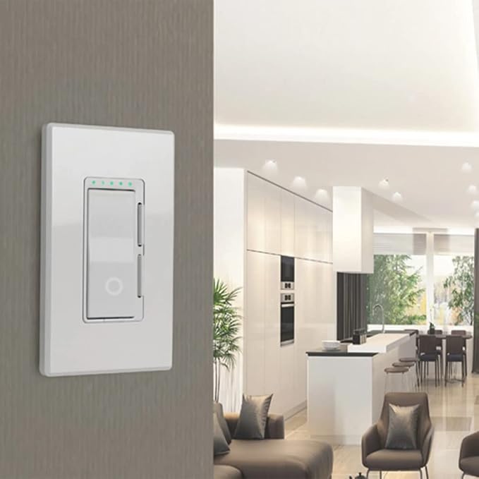 Feit Electric Wi-Fi Smart Dimmer 3 Way Single Pole Switch (2 Pack)
