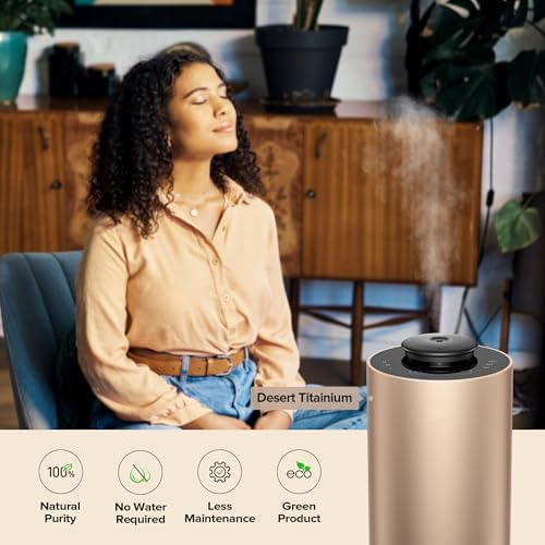 Airversa ANX Waterless Diffuser for Essential Oil for Home, Room, Gray
