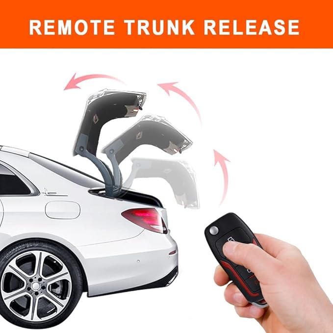 Car Alarm System Push to Start Ignition Kit, PKE Passive Keyless Entry Car Alarm System with Remote Start, Push to Engine Start Stop(Connect to car Original Horn