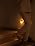 YUNLEX Small Motion Sensor Amber Night Light Battery Operated, Toilet Light