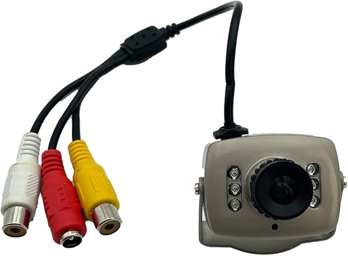 CCTV 1/3 CCD 1000tvl 6mm Indoor/Outdoor 6pcs IR LEDs Mini Video Camera Day/Night Waterproof Security Surveillance Camera with Bracket