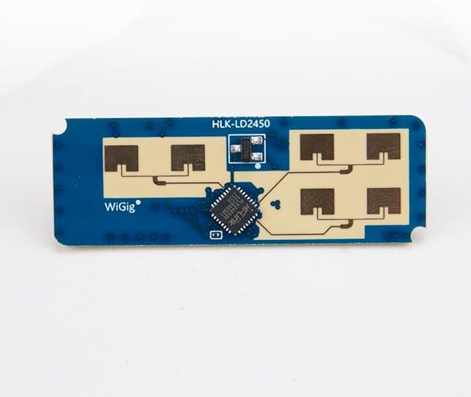 ZORZA 1Pcs High-Precision 24G Radar Sensor Module HLK-LD2450 Smart Human Presence & Motion Detection Module for Home Office and Hotel 5V Operation Up to 8M Sensing Distance
