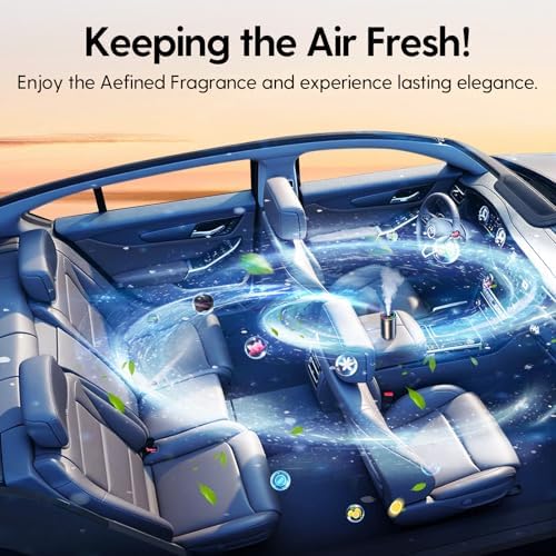Smart Car Air Freshener Refill 50ml (1.69OZ)- Car Diffuser Perfume Made with Natural Plant Extracts, Essential Oil Refill Compatible with Most Air Diffusers, Long-Lasting Car Fragrance - Cologne