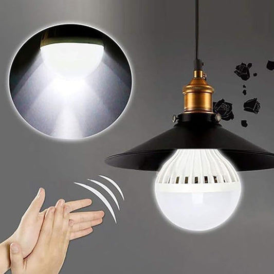 Motion Sensor Light Bulb Sound Control E27 3W PIR Infrared Motion Sensor Smart Light Bulb Bright Lighting