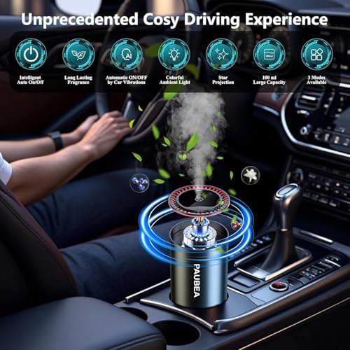 Smart Car Air Freshener Diffuser, Car Fresheners Long Lasting